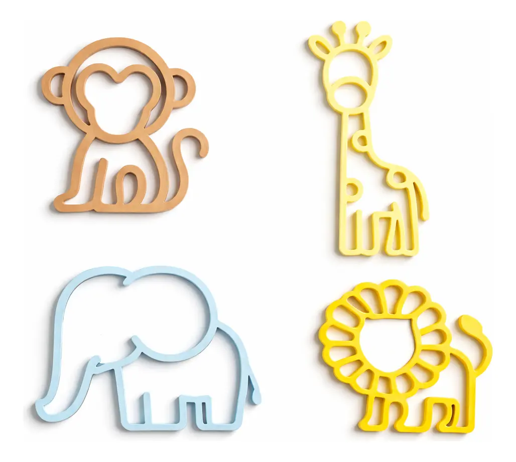 Set de animalitos decorativos impresos en 3D Tacna Peru